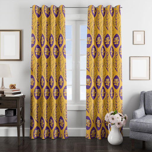 los angeles lakers nba logo window Curtain