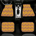 los angeles lakers nba logo Car floor mats Universal fit