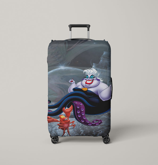 ursula octopus little mermaid Luggage Cover | suitcase