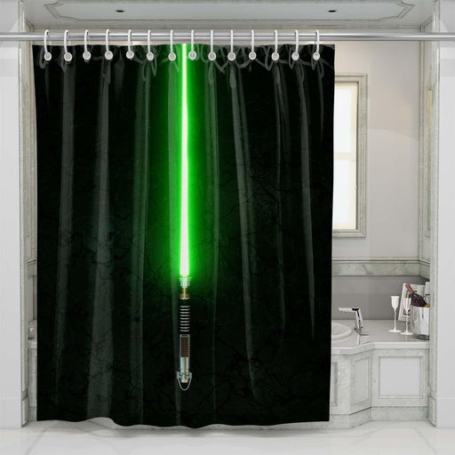 light saber star wars shower curtains