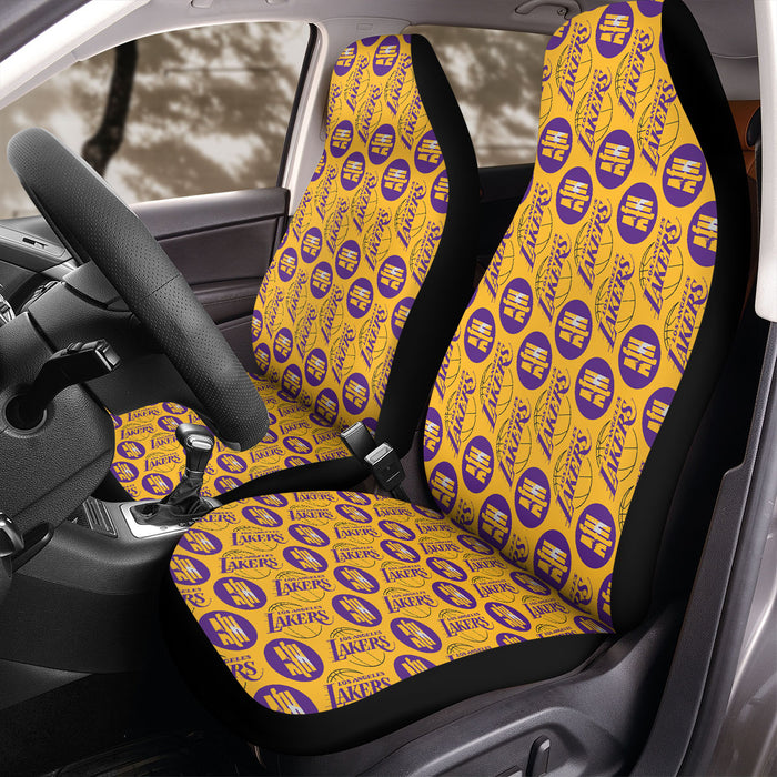 los angeles lakers nba logo Car Seat Covers