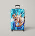 louder super saiyan goku Luggage Covers | Suitcase