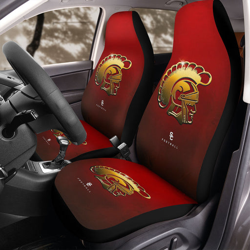 USC TROJANS GOLD LOGO Car Seat Covers