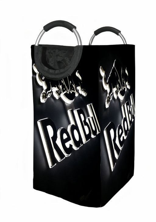 light redbull monochrome Laundry Hamper | Laundry Basket