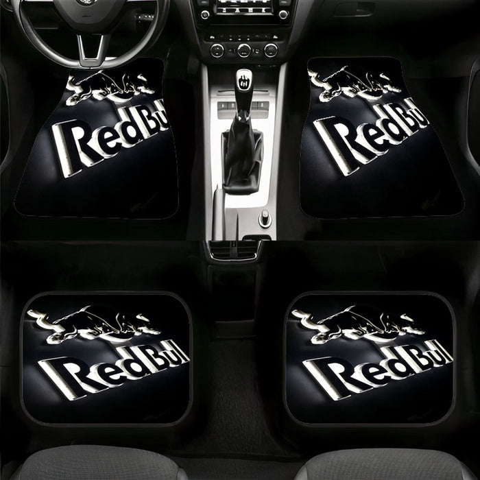 light redbull monochrome Car floor mats Universal fit