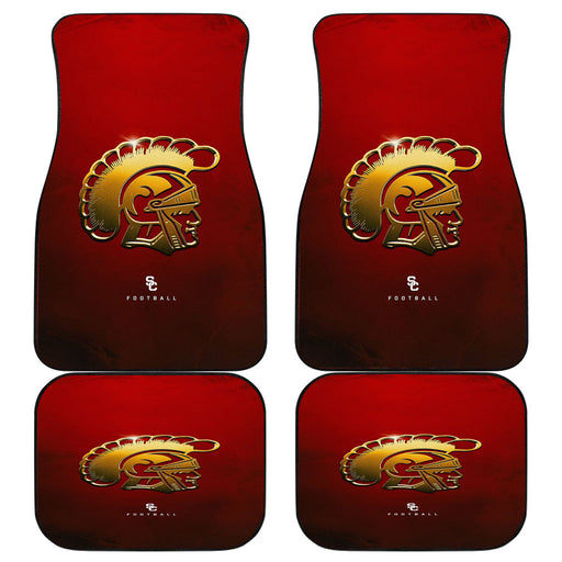 USC TROJANS GOLD LOGO Car floor mats Universal fit