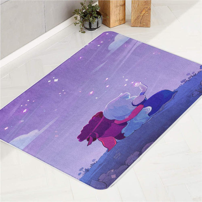 love story steven universe bath rugs