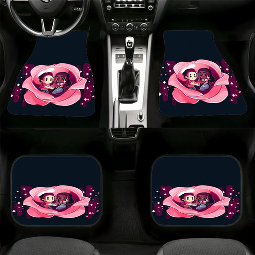 lovely steven universe together Car floor mats Universal fit