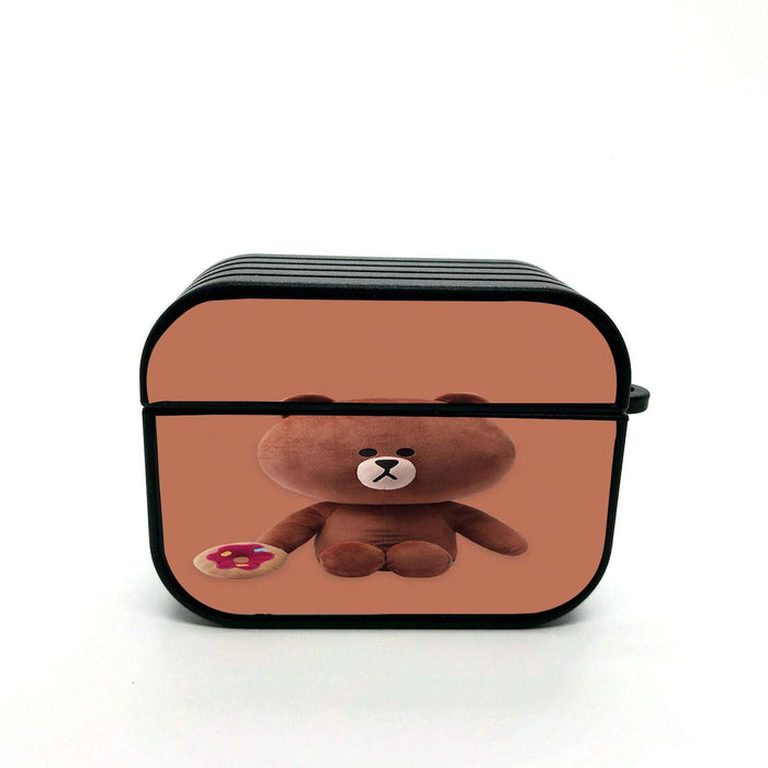 line icon bear airpods case