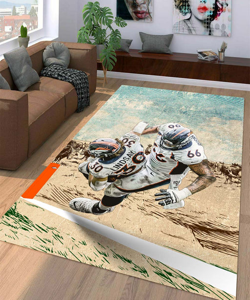 lindsay denver broncos nfl Living room carpet rugs