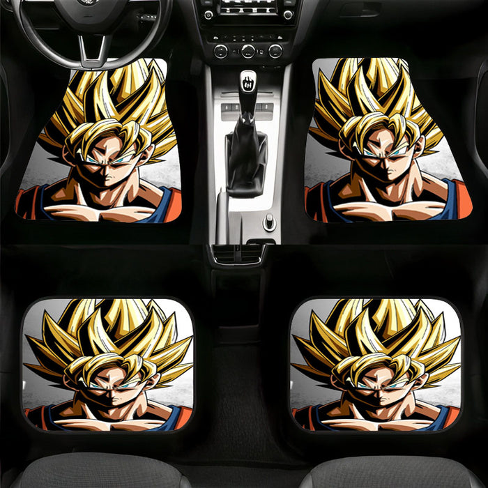 low light dragon ball z goku Car floor mats Universal fit