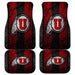 Utah Utes american football team Car floor mats Universal fit