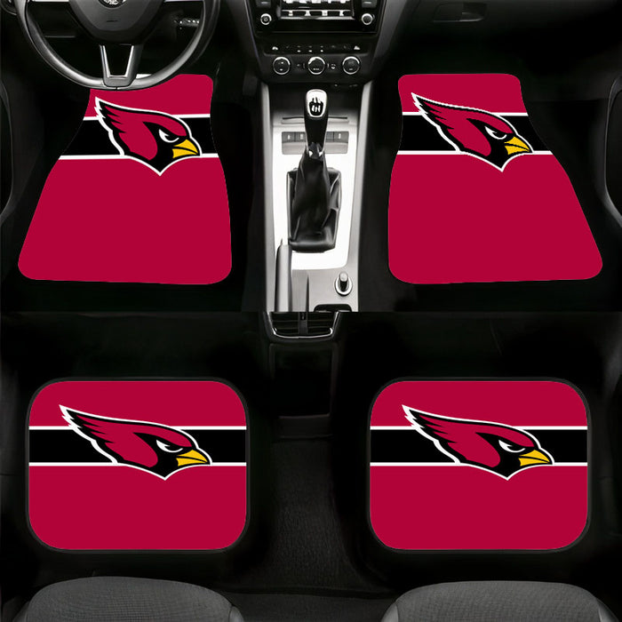 line arizona cardinals icon Car floor mats Universal fit