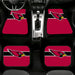 line arizona cardinals icon Car floor mats Universal fit