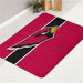 line arizona cardinals icon bath rugs