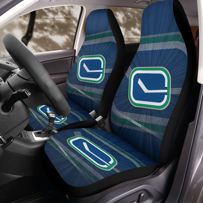 Vancouver Canucks 2 Car Seat Covers