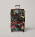 low poly object refraction material Luggage Cover | suitcase