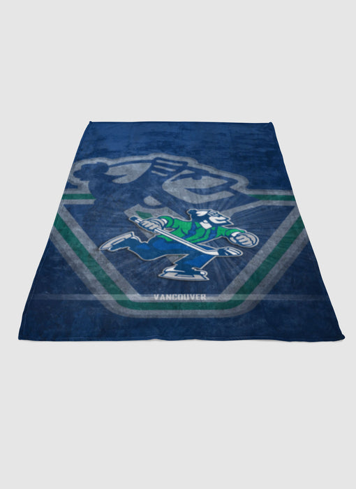 Vancouver Canucks 3 soft fleece blanket