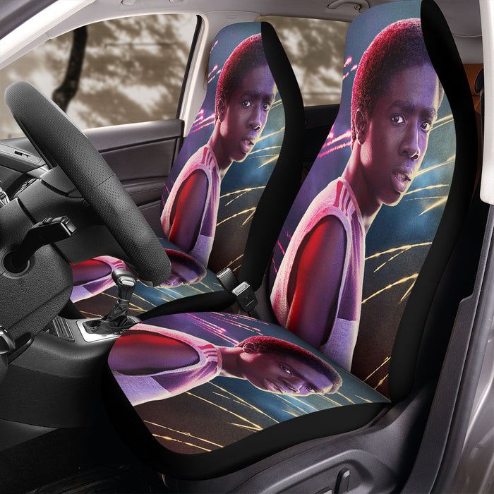 lucas stranger thing season three Car Seat Covers