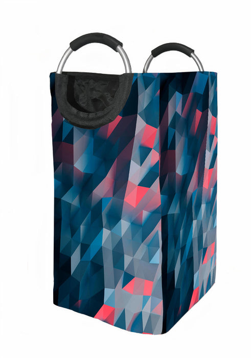 low poly wave object Laundry Hamper | Laundry Basket