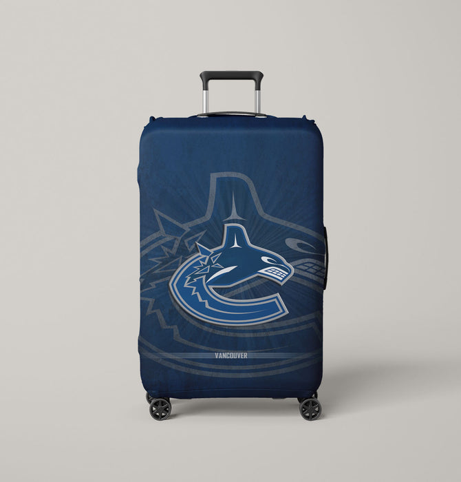 vancouver canucks Luggage Cover | suitcase