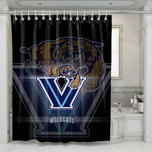 villanova wildcats shower curtains