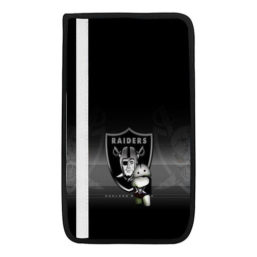 line leak oakland raiders Car seat belt cover