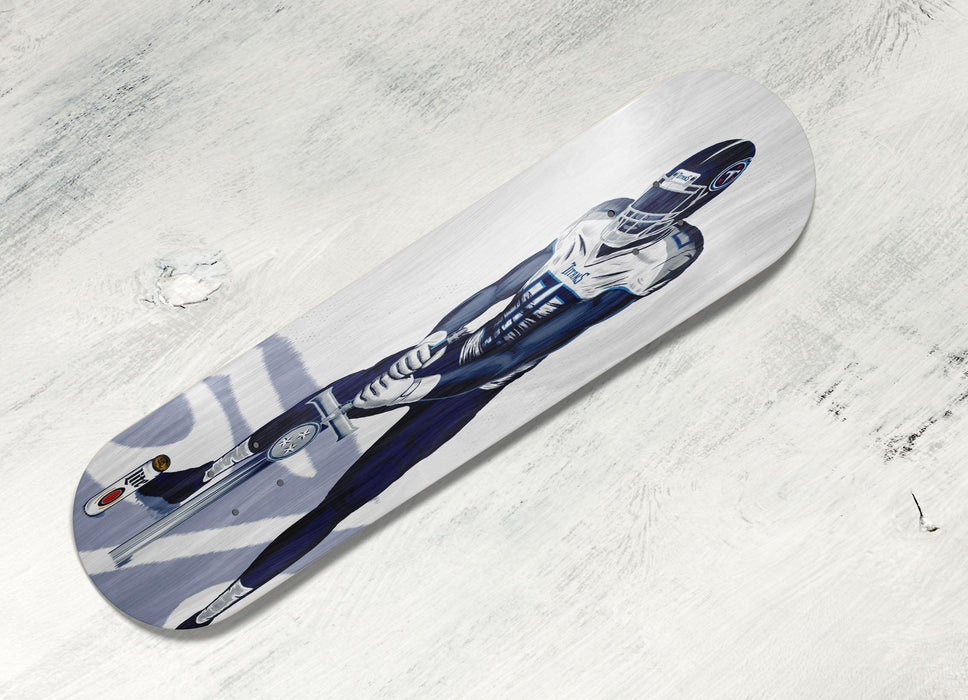 lite and titans player with sword art Skateboard decks