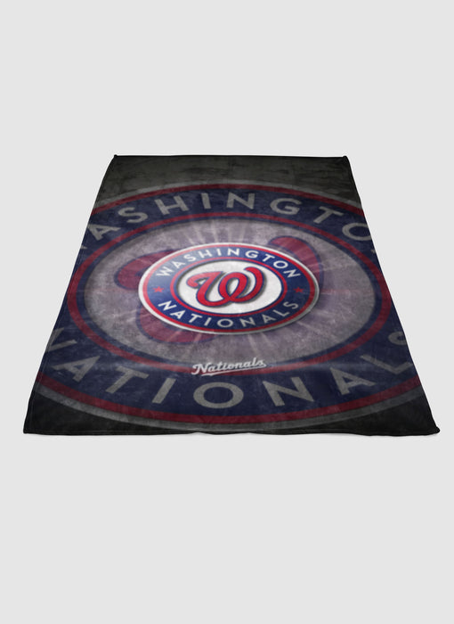 Washington Nationals soft fleece blanket