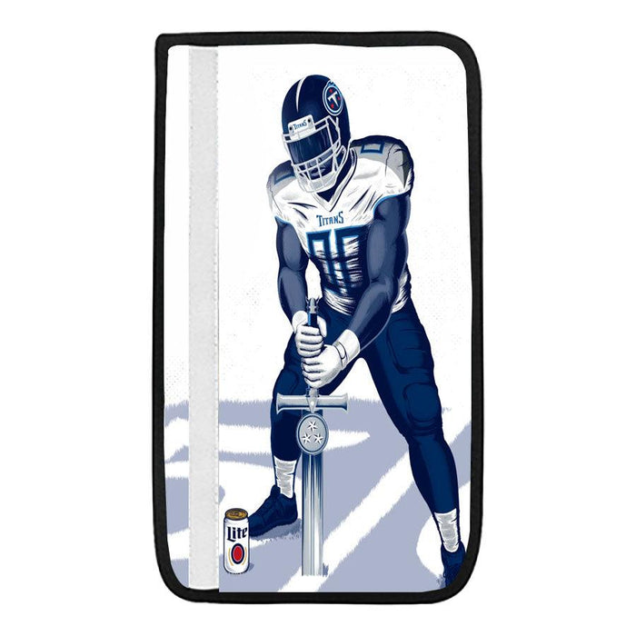 lite and titans player with sword art Car seat belt cover