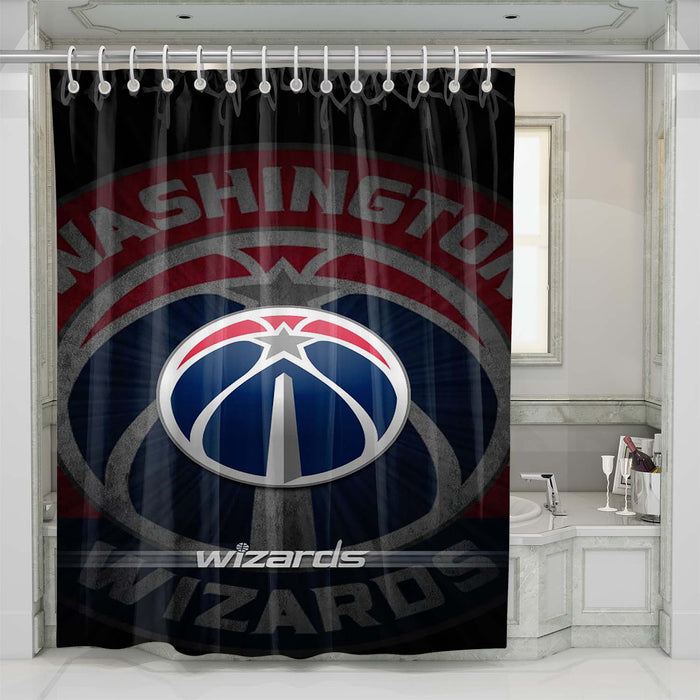 washington wizards 2 shower curtains