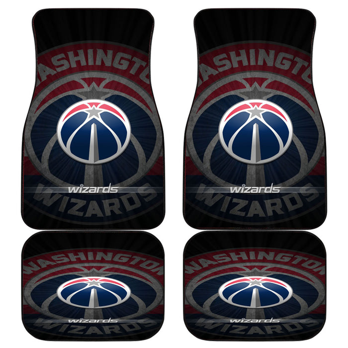 Washington Wizards 2 Car floor mats Universal fit