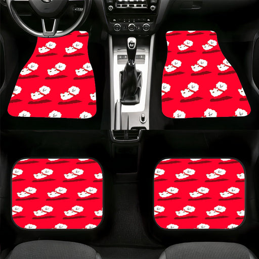 machu picchu rj jin bt21 universtar Car floor mats Universal fit