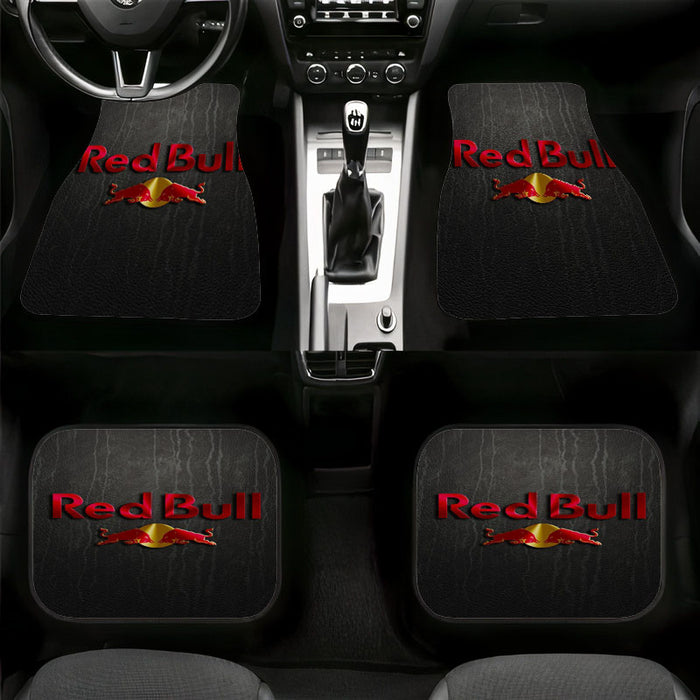 logo redbull metal Car floor mats Universal fit