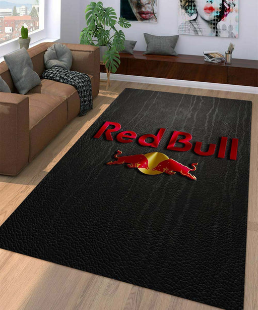 logo redbull metal Living room carpet rugs