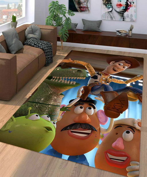 long live woody with friends Living room carpet rugs