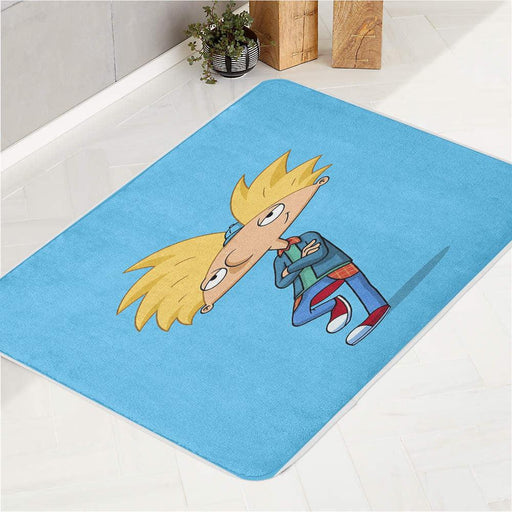 main character hey arnold nickelodeon bath rugs