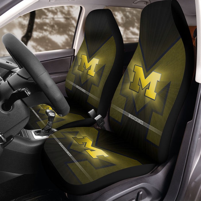 Wolverines Car Seat Covers