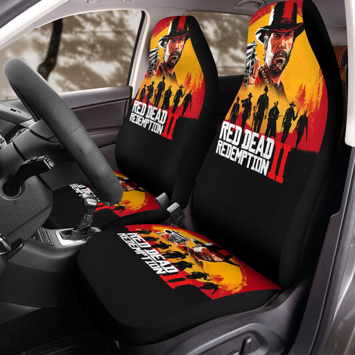 main character red dead redemption 2 Car Seat Covers