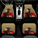 look above nfl player Car floor mats Universal fit