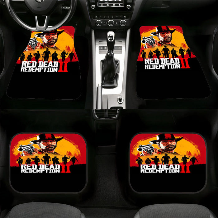 main character red dead redemption 2 Car floor mats Universal fit