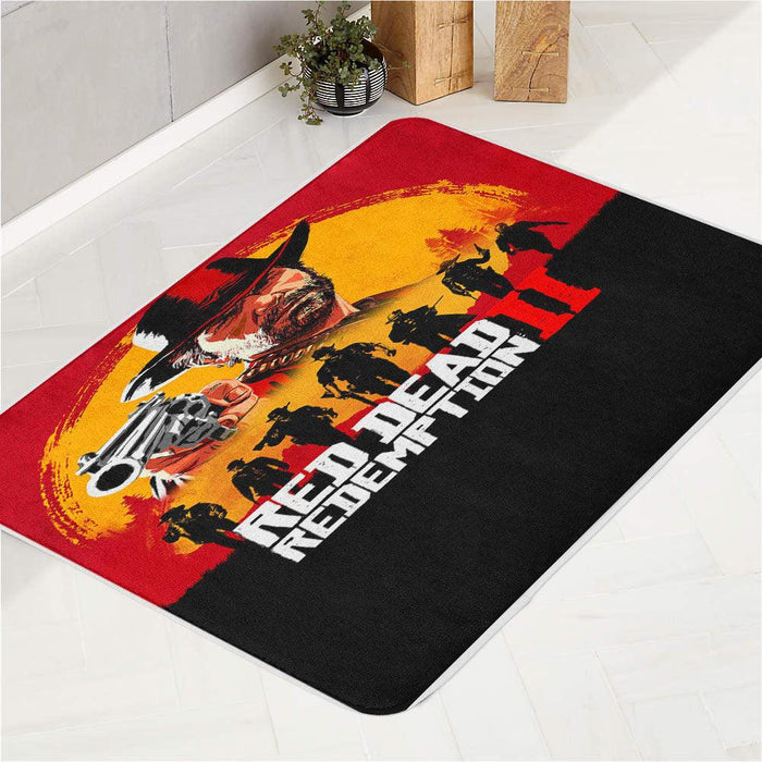 main character red dead redemption 2 bath rugs