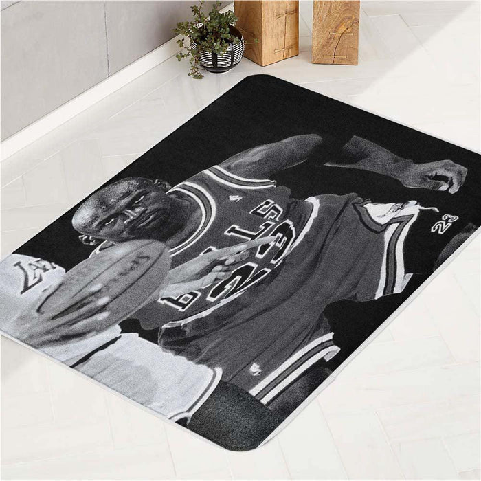 look at the ball bulls player bath rugs