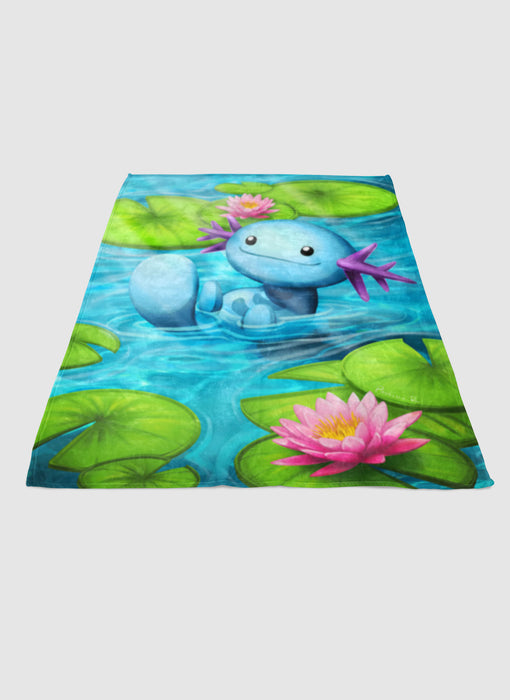 wooper pokemon soft fleece blanket