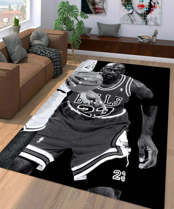 look at the ball bulls player Living room carpet rugs