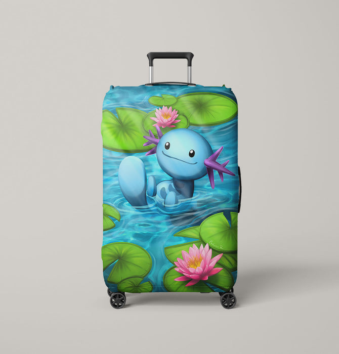 wooper pokemon Luggage Cover | suitcase
