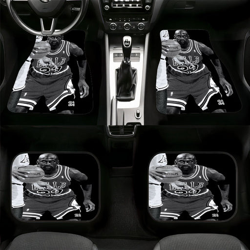 look at the ball bulls player Car floor mats Universal fit