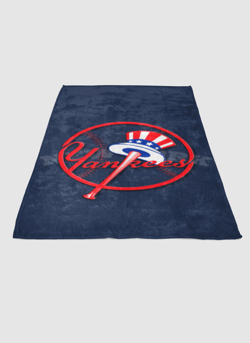 Yankees 02 soft fleece blanket