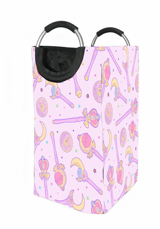 magic wand sailor moon Laundry Hamper | Laundry Basket