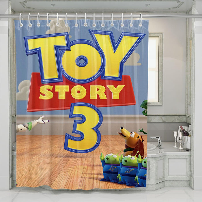 look at the toy story 3 guys shower curtains